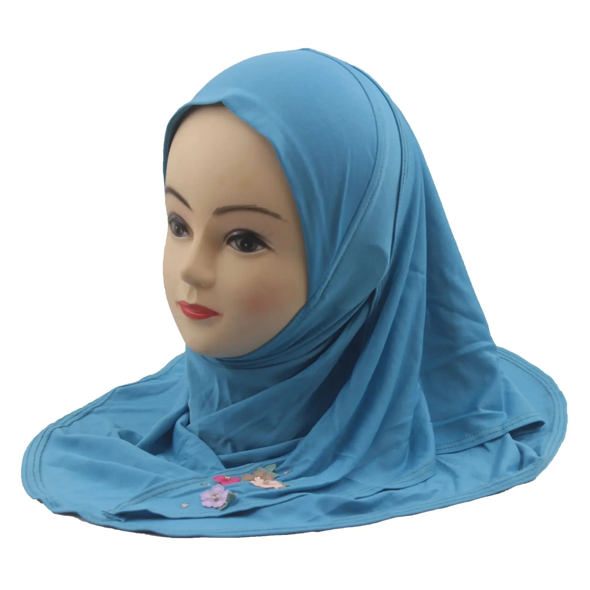 Muslim Flower Hijabs for Kids Girls 3-7 Years Old Children Headscarf Turban Islam Hijab Amira Pull On Ready Made To Wear Wraps
Muslim Flower Hijabs for Kids Girls 3-7 Years Old Children Headscarf Turban Islam Hijab Amira Pull On Ready Made To Wear Wraps