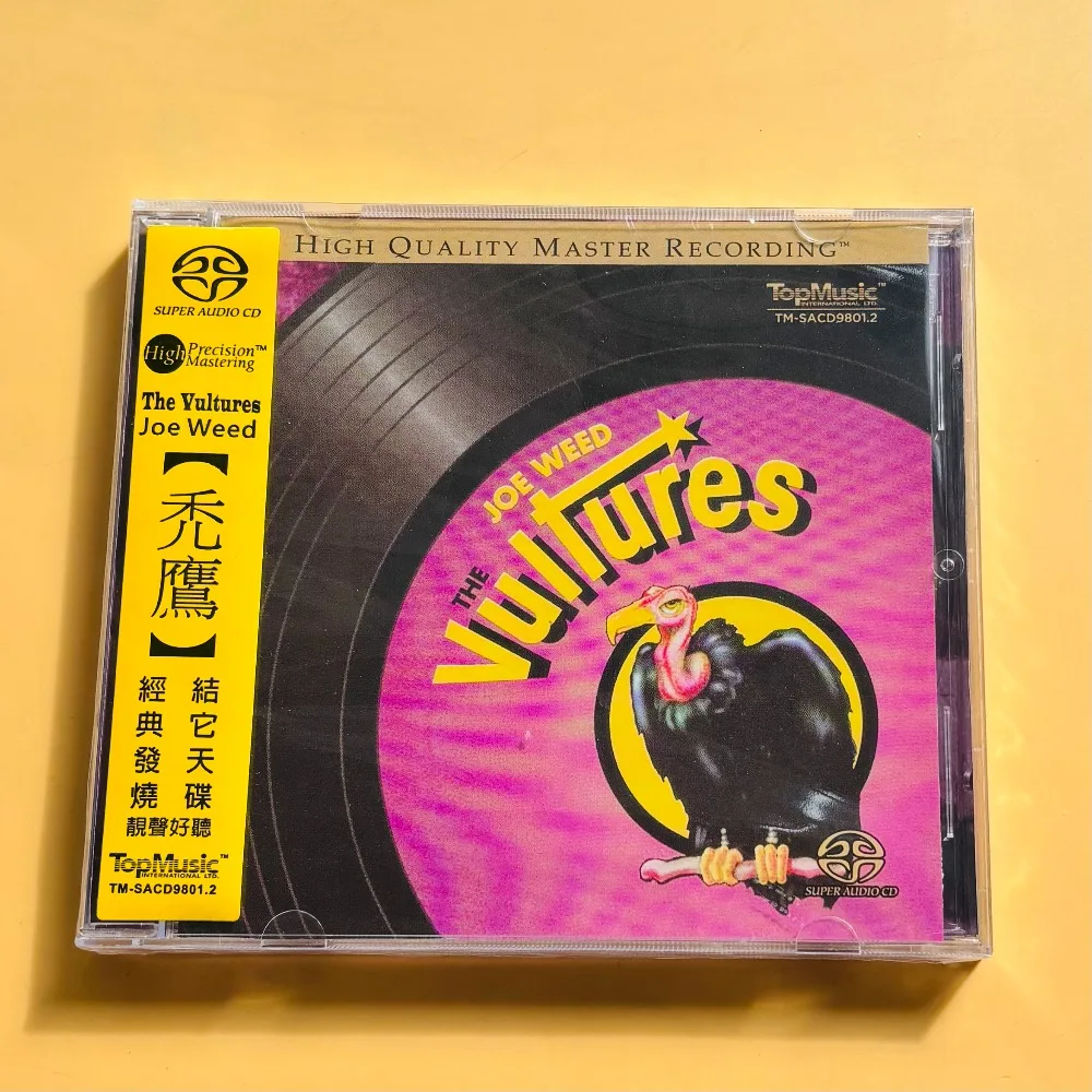 Joe Weed The Vultures CD Audiophile Guitar Classic HiFi Recording Acoustic Folk Jazz Instrumental In Stock For Collectors
Joe Weed The Vultures CD Audiophile Guitar Classic HiFi Recording Acoustic Folk Jazz Instrumental In Stock For Collectors