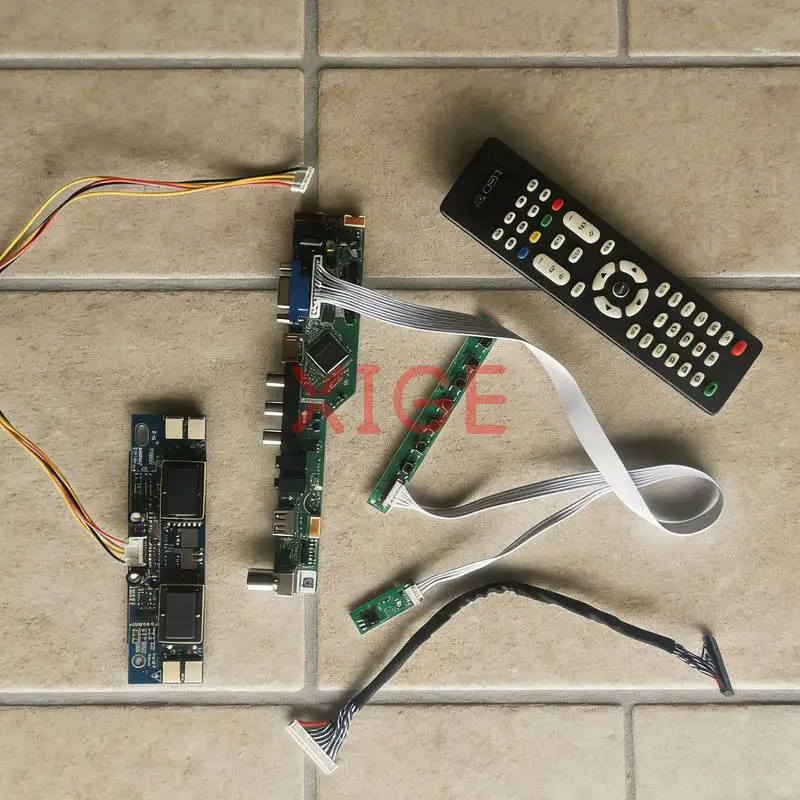 Matrix Controller Board Fit M190Z1 CLAA220WA01 M210W1 CLAA201WA04 LVDS 30-Pin 1680x1050 4-CCFL HDMI+VGA+AV+USB 1680*1050 DIY Kit
Matrix Controller Board Fit M190Z1 CLAA220WA01 M210W1 CLAA201WA04 LVDS 30-Pin 1680x1050 4-CCFL HDMI+VGA+AV+USB 1680*1050 DIY Kit