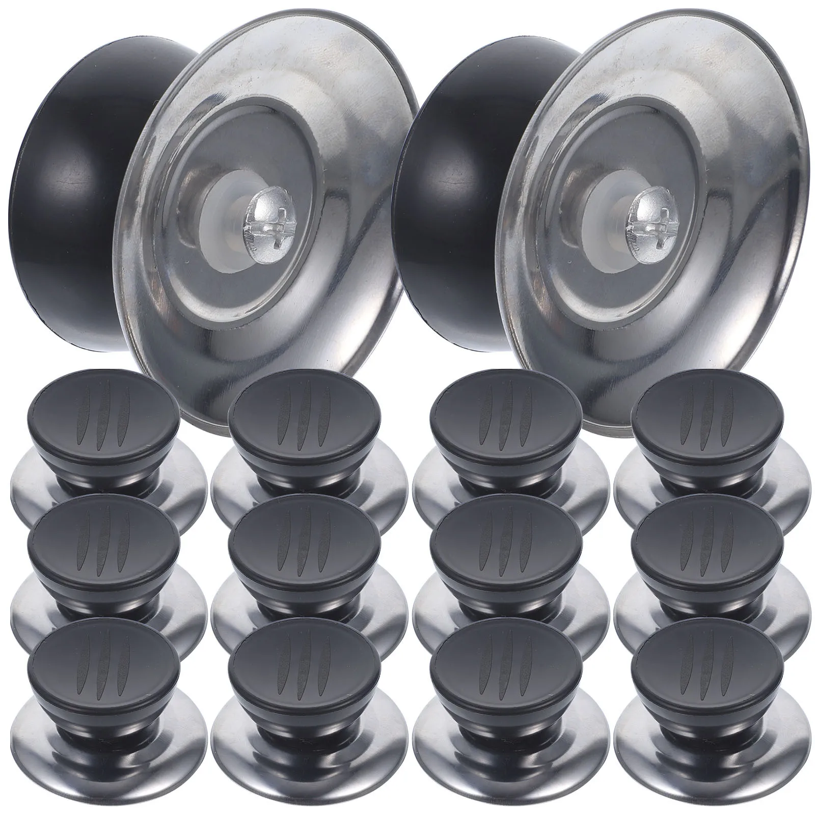 20Pcs Cookware Lid Handles Wear Resistant Simple Structure Hot Protection Cookware Lid Knob Pot Knob Pot Handle
20Pcs Cookware Lid Handles Wear Resistant Simple Structure Hot Protection Cookware Lid Knob Pot Knob Pot Handle