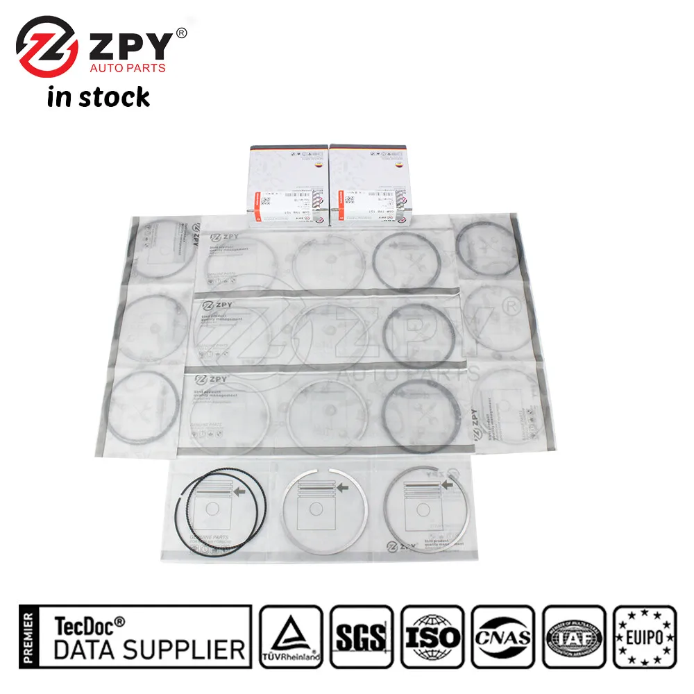 ZPY New Hight Quality Warranty Engine Piston Ring Set For VW Touareg 06M 198 151
ZPY New Hight Quality Warranty Engine Piston Ring Set For VW Touareg 06M 198 151