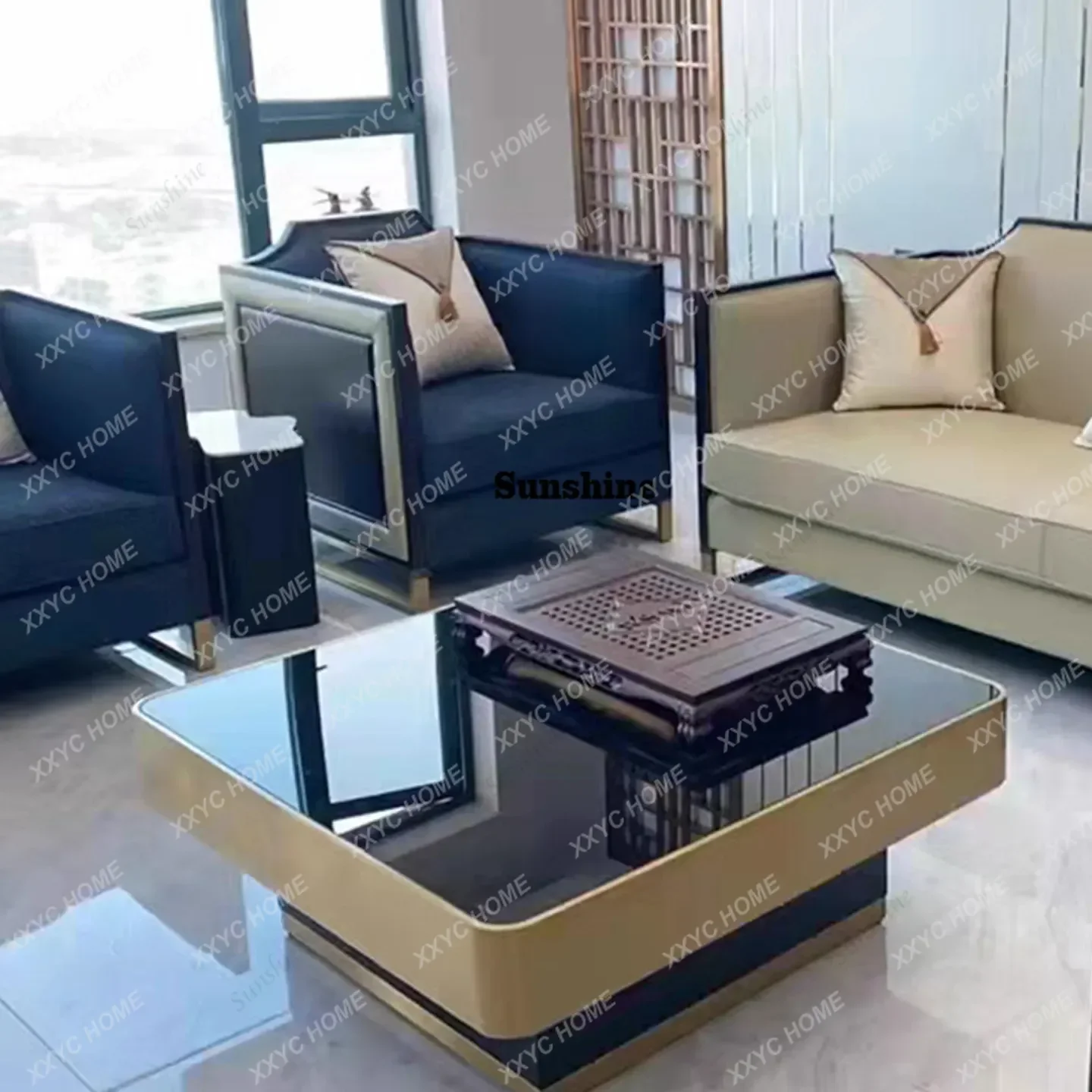marble coffee table modern living room household small apartment stainless steel tea table
marble coffee table modern living room household small apartment stainless steel tea table