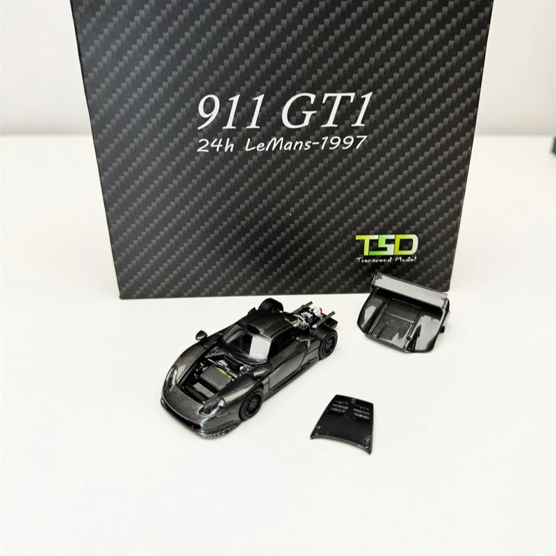 Transcend model 1:64 911 GT1 24h LeMans 1997 Full Carbon Black / Race No2 White Limited Diecast Model Car
Transcend model 1:64 911 GT1 24h LeMans 1997 Full Carbon Black / Race No2 White Limited Diecast Model Car