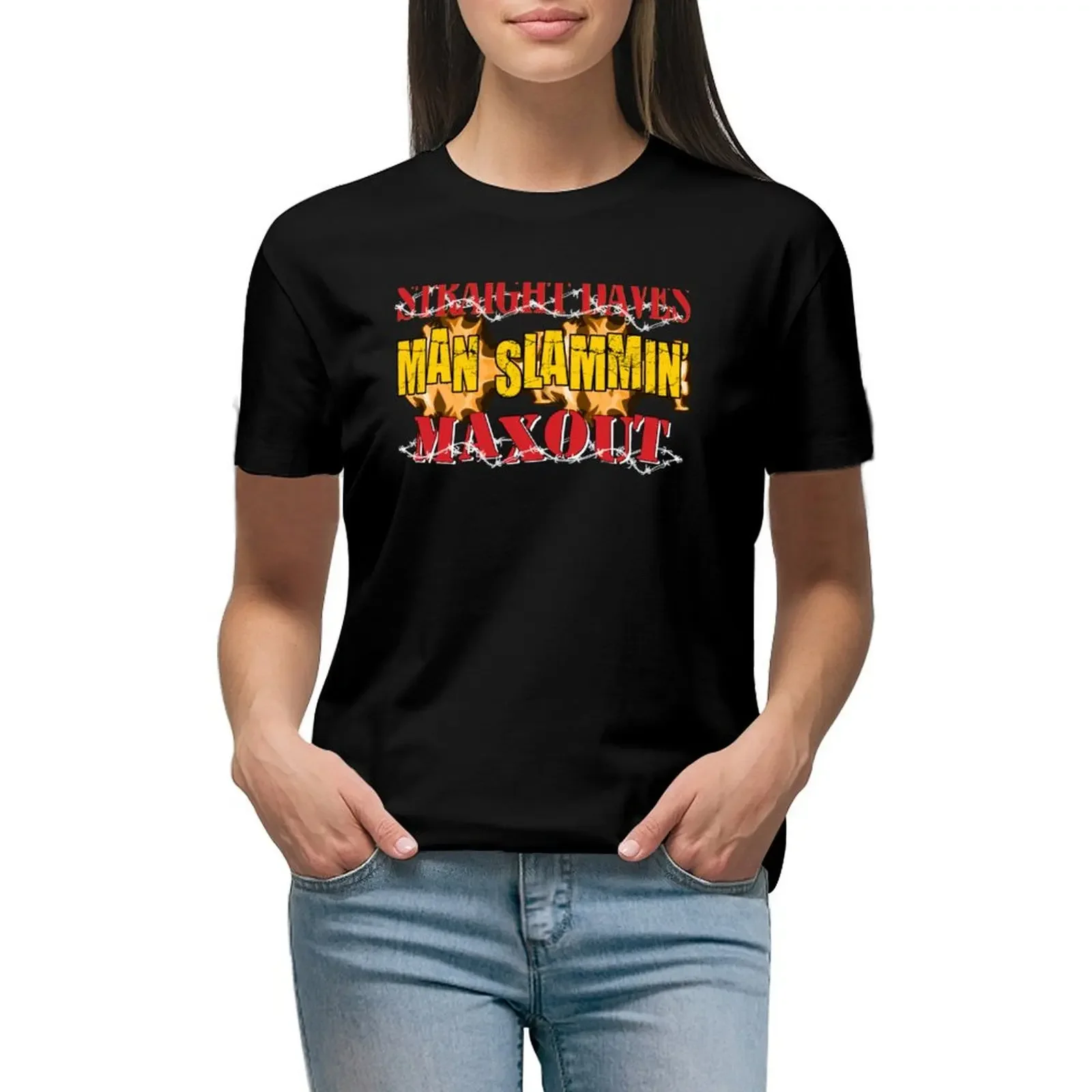 Straight Daves Man Slammin' Max Out T-Shirt hippie clothes aesthetic clothes sublime plus size tops black t shirts for Women
Straight Daves Man Slammin' Max Out T-Shirt hippie clothes aesthetic clothes sublime plus size tops black t shirts for Women