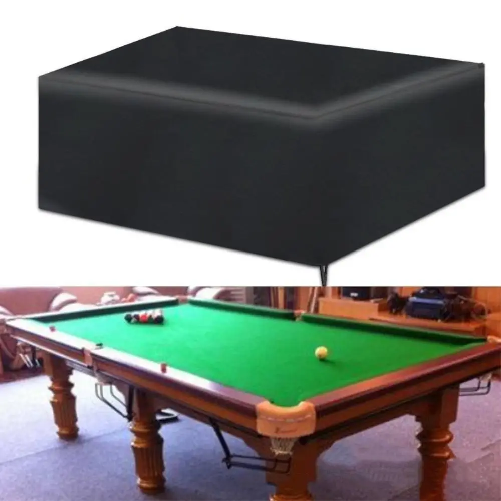 7/8/9 Feet Billiard Table Cover Oxford Cloth Waterproof Pool Table Dust Cover Black with Drawstring Snooker Table Cover
7/8/9 Feet Billiard Table Cover Oxford Cloth Waterproof Pool Table Dust Cover Black with Drawstring Snooker Table Cover
