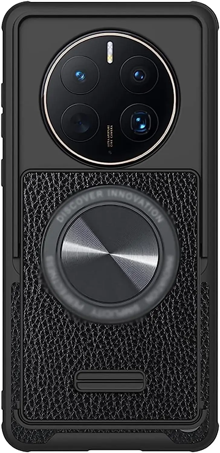 Case for Huawei Mate 50 Pro with Slide Camera Cover, Premium Leather Metal Camera Protection Slim Phone Case Scratch Resistant
Case for Huawei Mate 50 Pro with Slide Camera Cover, Premium Leather Metal Camera Protection Slim Phone Case Scratch Resistant