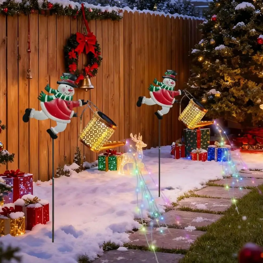Watering Can Solar Snowman Lights Solar Powered LED Light Christmas Patio Decorations Pathway Lighting Hanging Light
Watering Can Solar Snowman Lights Solar Powered LED Light Christmas Patio Decorations Pathway Lighting Hanging Light