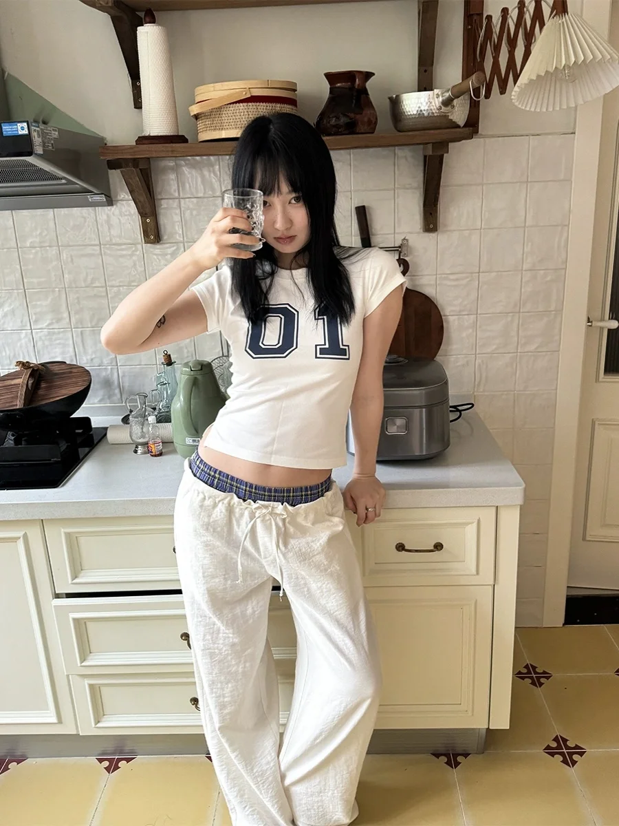 Classic Digital Print round Ne T-irt Slim Fit Summer Casual Sle Cotton Polyester Blend ort Sve Women's Top
Classic Digital Print round Ne T-irt Slim Fit Summer Casual Sle Cotton Polyester Blend ort Sve Women's Top