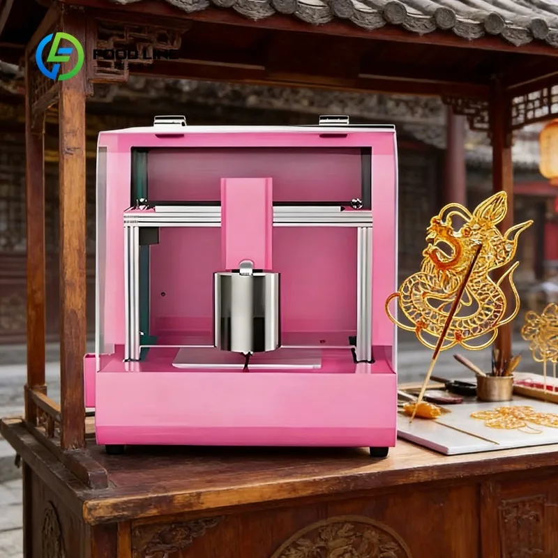 AI Sugar Sheet Printer Chocolate Printer Deposit Coins To Use, Intelligent Automatic Operation for Shopping Malls
AI Sugar Sheet Printer Chocolate Printer Deposit Coins To Use, Intelligent Automatic Operation for Shopping Malls