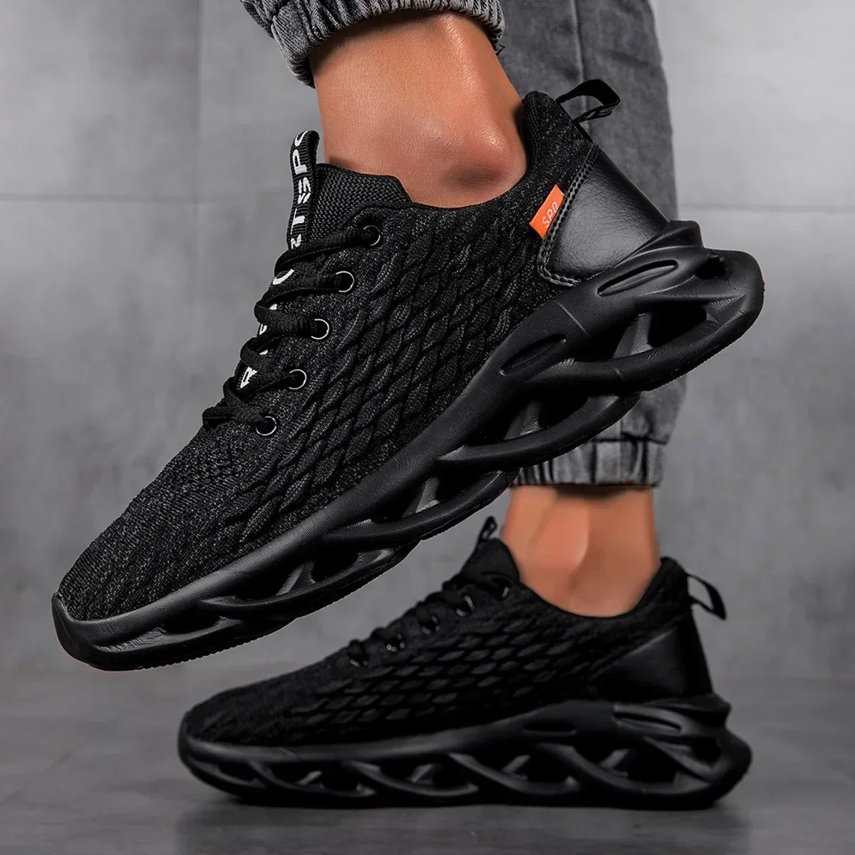 Men's Running Shoes Sneakers Size 48 Lightweight Athletic Shoes Man Comfortable Breathable Sports Shoes for Men Jogging Gym Shoe
Men's Running Shoes Sneakers Size 48 Lightweight Athletic Shoes Man Comfortable Breathable Sports Shoes for Men Jogging Gym Shoe