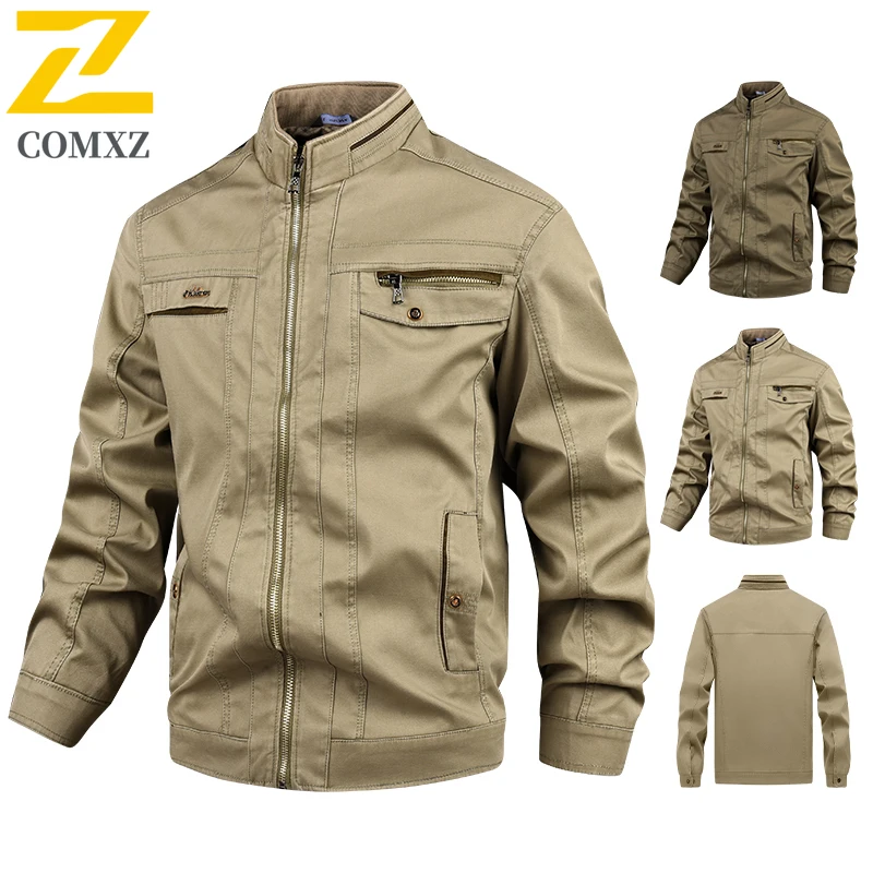 Men Business Casual Jacket Stand Collar Windproof Water-Resistant Spring Autumn Outerwear Lightweight Office Wear Travel Coat
Men Business Casual Jacket Stand Collar Windproof Water-Resistant Spring Autumn Outerwear Lightweight Office Wear Travel Coat