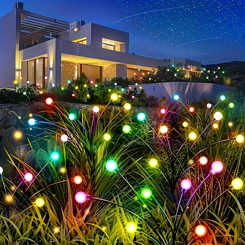 Outdoor for Yard Patio Pathway Christmas Decorations Solar Lamp 6/8/10 LED Solar Garden Lights Firefly Waterproof Solar Lights
Outdoor for Yard Patio Pathway Christmas Decorations Solar Lamp 6/8/10 LED Solar Garden Lights Firefly Waterproof Solar Lights