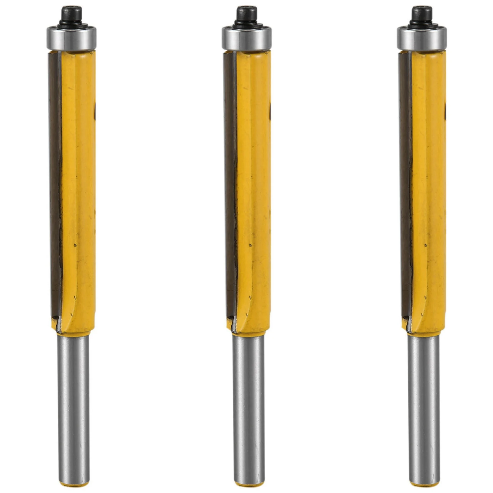 ABBY-3X 2 Inch Height Extra Long Flush Trim Router Bit 1/4 Inch X 3/8 Inch Woodworking Milling Cutter For Wood DIY Tool
ABBY-3X 2 Inch Height Extra Long Flush Trim Router Bit 1/4 Inch X 3/8 Inch Woodworking Milling Cutter For Wood DIY Tool