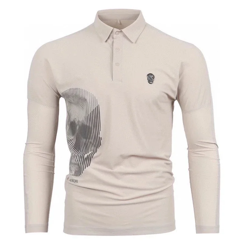 New Autumn Golf Men's Clothing Korean Version Sports Long Sleeved T-shirt Slim Fit Fashion Collar Versatile Printed Top
New Autumn Golf Men's Clothing Korean Version Sports Long Sleeved T-shirt Slim Fit Fashion Collar Versatile Printed Top