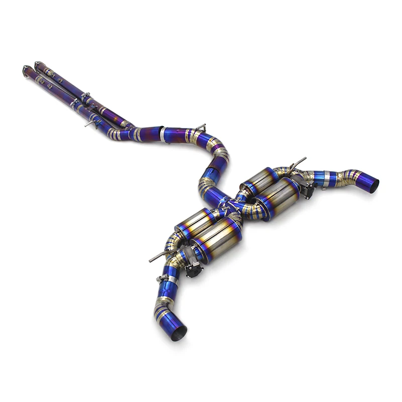 Factory Catback For Audi TTRS/RS3 8Y 2.5T 2017-2023 Customized Valvetronic Exhaust Four Muffler Titanium Pipe Cat Back
Factory Catback For Audi TTRS/RS3 8Y 2.5T 2017-2023 Customized Valvetronic Exhaust Four Muffler Titanium Pipe Cat Back