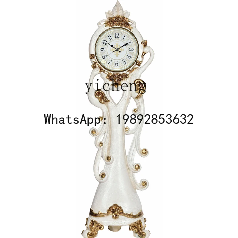 LYY Living Room Modern Minimalist the Grandfather Clock Big Clock European Style Villa American Clock Decoration
LYY Living Room Modern Minimalist the Grandfather Clock Big Clock European Style Villa American Clock Decoration