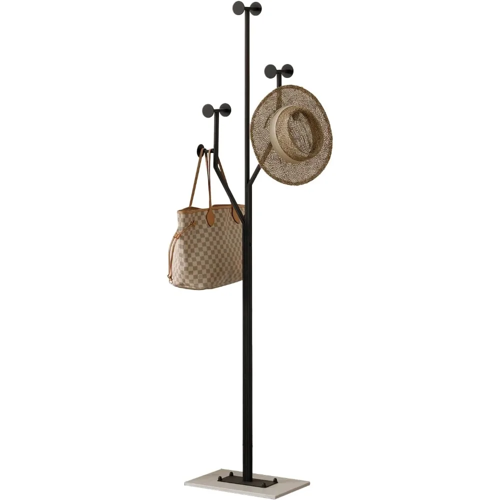 Heavy Duty Coat Rack Tree-shaped Metal Freestanding Coat Tree with Sturdy Marble Base Corner Coat Rack for Bedroom Entryway Hall
Heavy Duty Coat Rack Tree-shaped Metal Freestanding Coat Tree with Sturdy Marble Base Corner Coat Rack for Bedroom Entryway Hall
