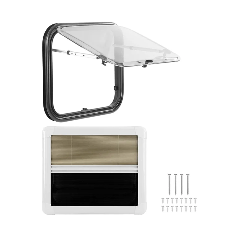 2025 TONGFA Caravan RV Double-Layer Aluminum+Acrylic Push Out Window with Sunshade for Exit Use
2025 TONGFA Caravan RV Double-Layer Aluminum+Acrylic Push Out Window with Sunshade for Exit Use
