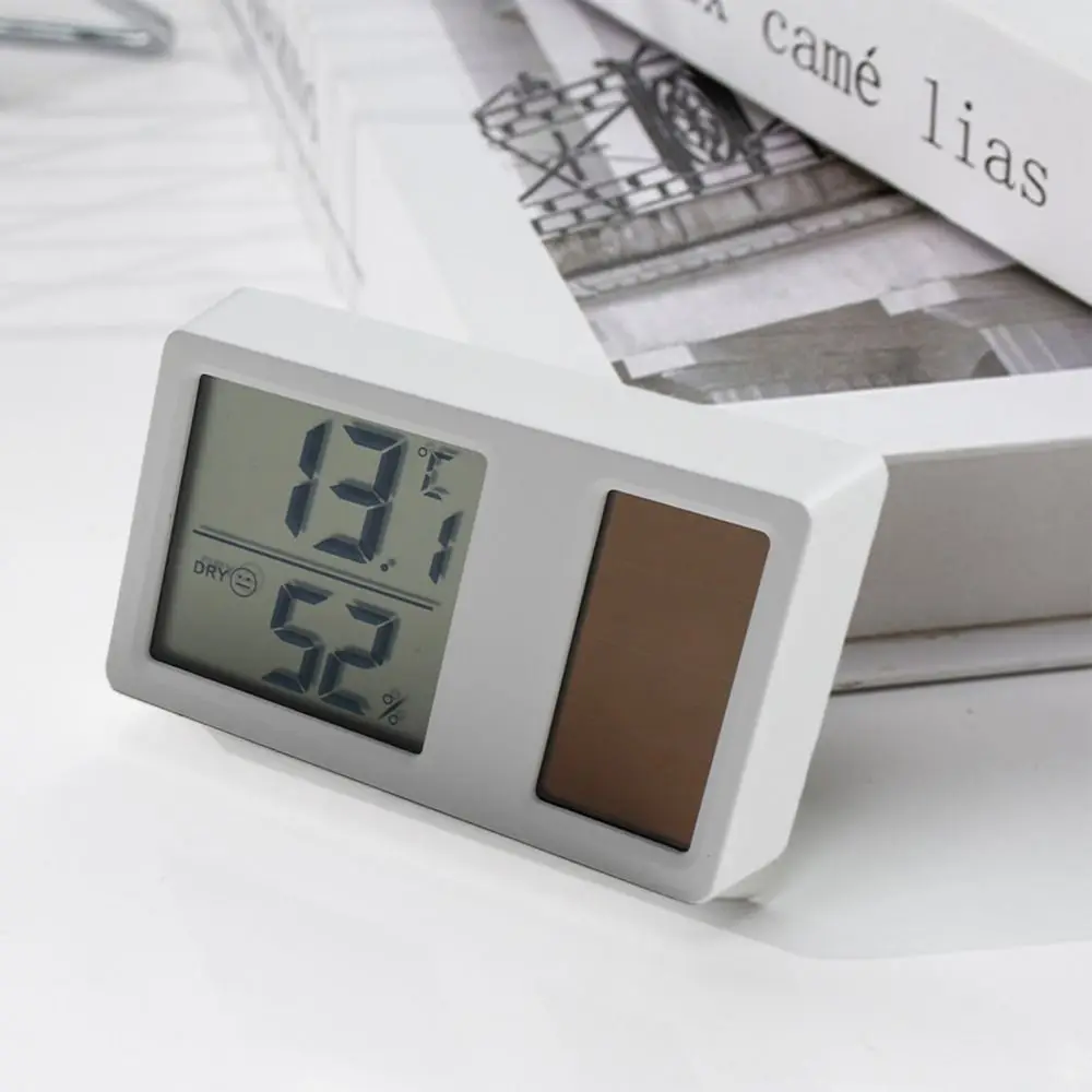 2Pcs Mini Portable Temperature Humidity Meter Digital LCD Display Accurate Temperature Detection Meter Solar Powered Electronic
2Pcs Mini Portable Temperature Humidity Meter Digital LCD Display Accurate Temperature Detection Meter Solar Powered Electronic