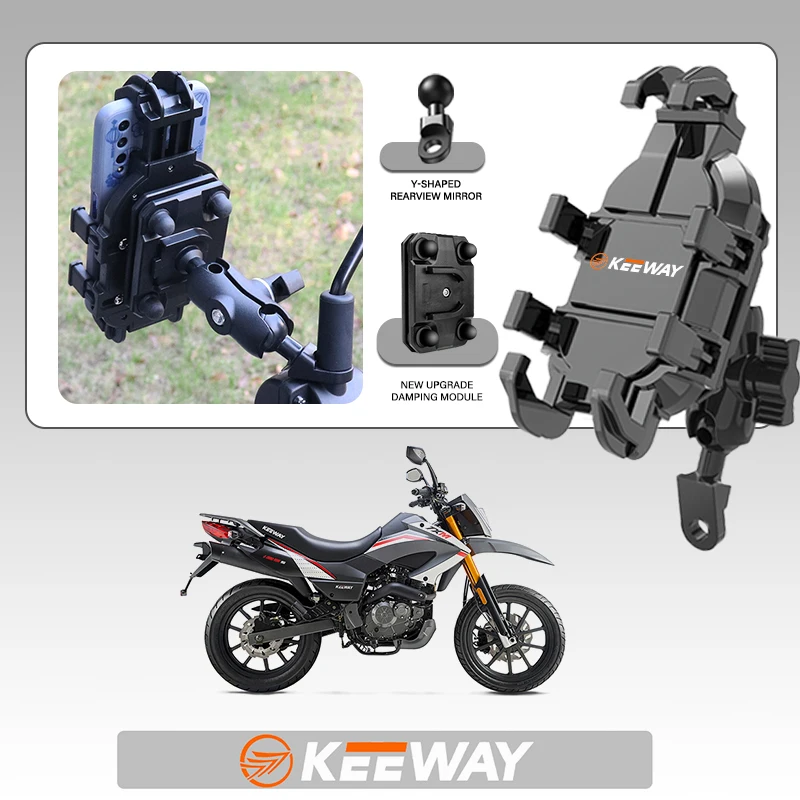 High-Grade Mobile Phone Holder GPS Stand Bracket Motorcycle Accessories For Keeway Hurricane 50 Vieste K-Light RKV RKF 125 RKS
High-Grade Mobile Phone Holder GPS Stand Bracket Motorcycle Accessories For Keeway Hurricane 50 Vieste K-Light RKV RKF 125 RKS