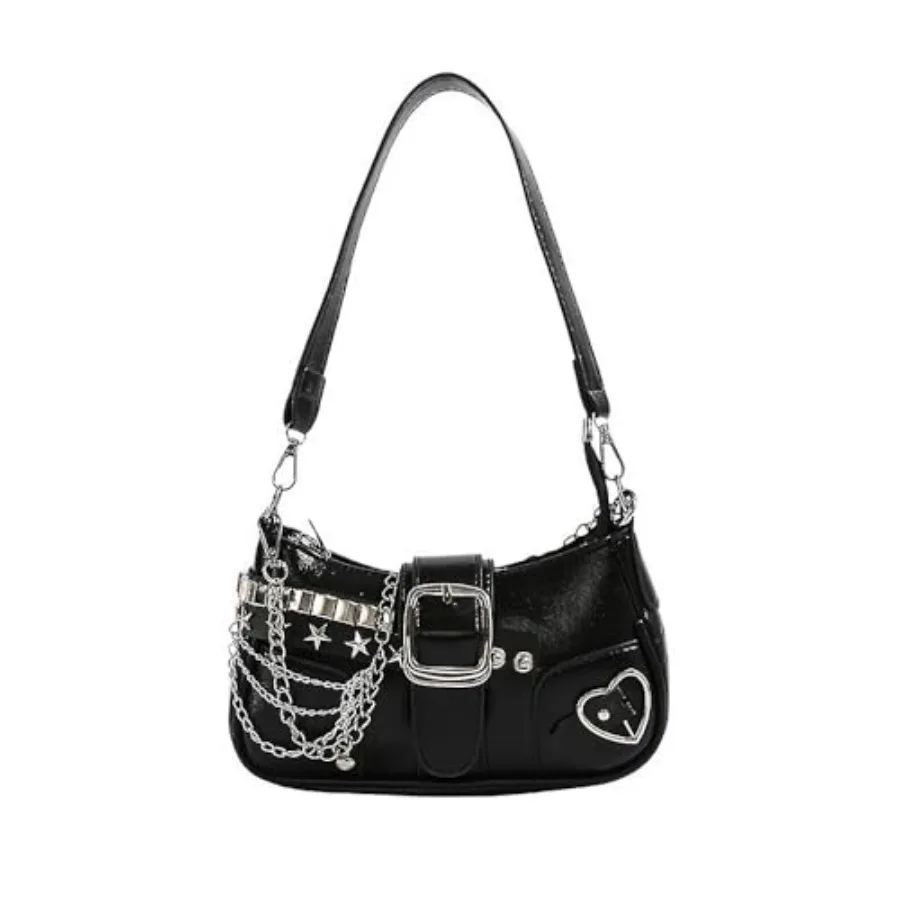 Y2K Shoulder Bag Y2K purse for Women Handbag Punk Purse
Y2K Shoulder Bag Y2K purse for Women Handbag Punk Purse