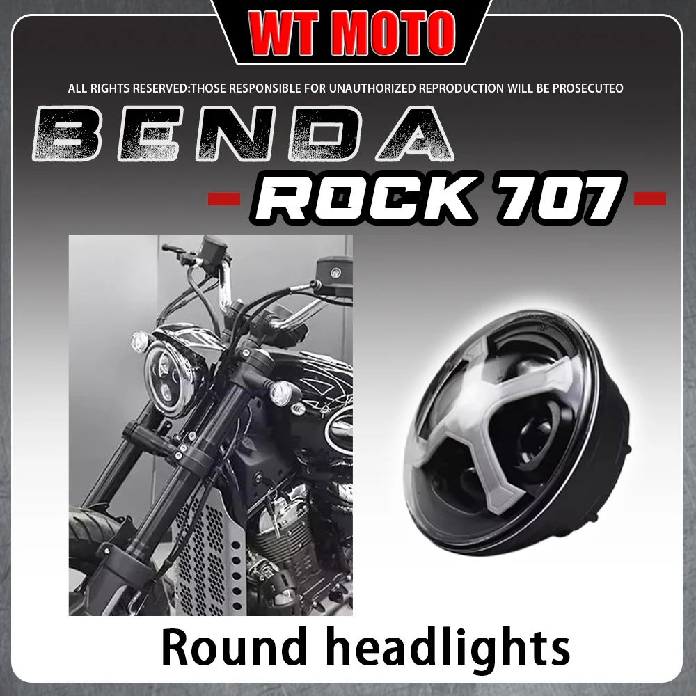 Headlight assembly for BENDA ROCK707, 707Ultra, and 707Pro.
Headlight assembly for BENDA ROCK707, 707Ultra, and 707Pro.