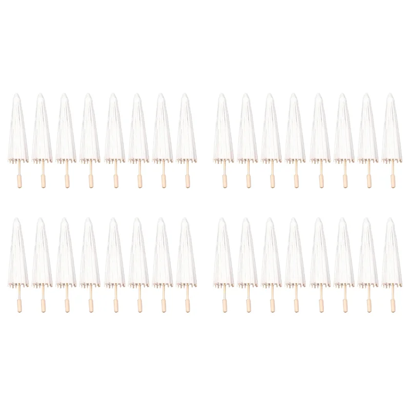 32PCS Paper Parasol Wedding Umbrella Party Favor 40Cm Bamboo Umbrellas For Bridal Shower Centerpieces Photo Props
32PCS Paper Parasol Wedding Umbrella Party Favor 40Cm Bamboo Umbrellas For Bridal Shower Centerpieces Photo Props