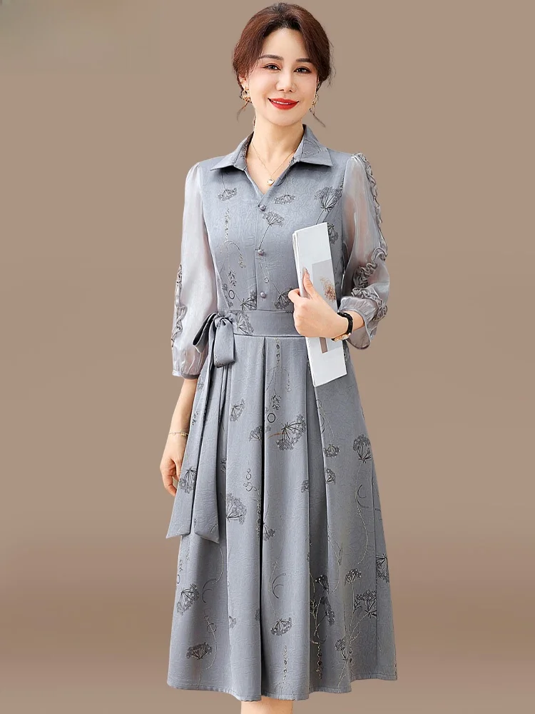 Элегантная летняя шелковая шифоновая юбка для женщин среднего возраста, модная, высококачественная, новинка 2025 года, из ледяного шелка
Элегантная летняя шелковая шифоновая юбка для женщин среднего возраста, модная, высококачественная, новинка 2025 года, из ледяного шелка