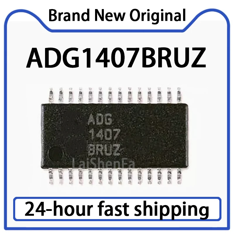 1PCS ADG1407BRUZ Package TSSOP28 Analog-to-digital Switch Multiplexer Original Stock
1PCS ADG1407BRUZ Package TSSOP28 Analog-to-digital Switch Multiplexer Original Stock