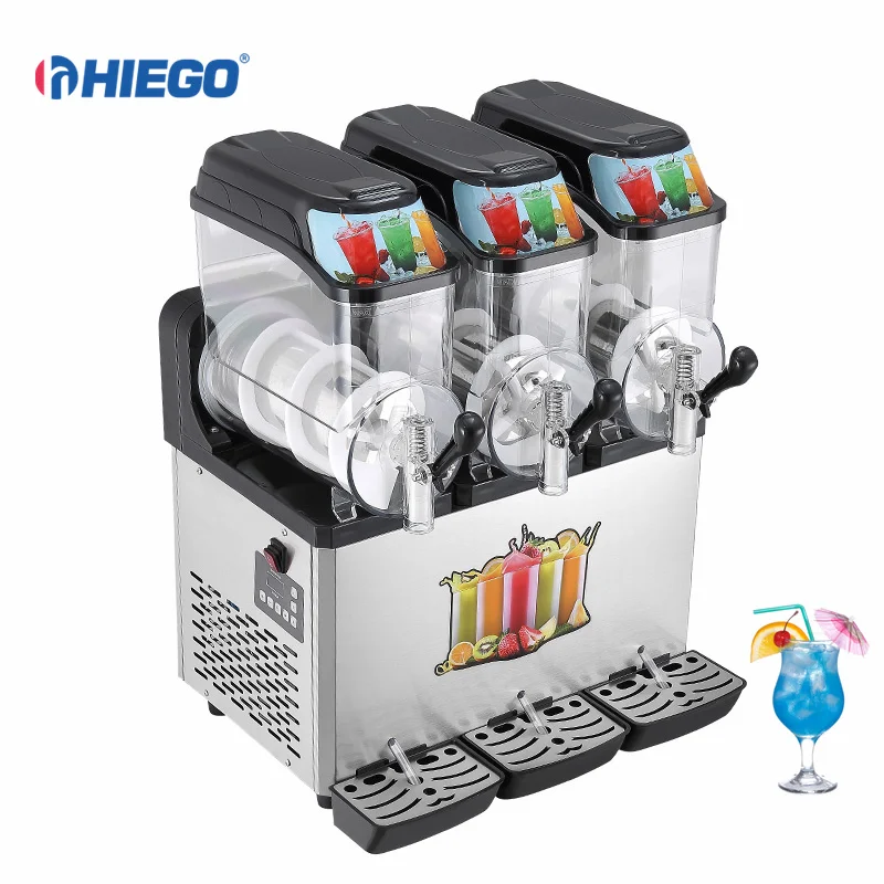3 Bowl Slush-machine 3 tank Commercial Granita Frozen Slushy Slushee Slush Puppie Ice Cream Making Machine
3 Bowl Slush-machine 3 tank Commercial Granita Frozen Slushy Slushee Slush Puppie Ice Cream Making Machine