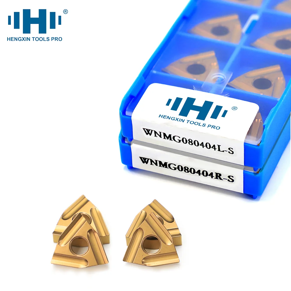 HENGXIN WNMG Tungsten Carbide Inserts WNMG080404R S WNMG080408R S WNMG080412R WNMG080404L WNMGR S WNMGLS CNC Lathe Cutting Tools
HENGXIN WNMG Tungsten Carbide Inserts WNMG080404R S WNMG080408R S WNMG080412R WNMG080404L WNMGR S WNMGLS CNC Lathe Cutting Tools