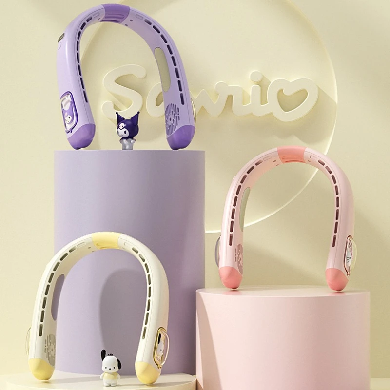 Sanrio Hello Kitty USB Hanging Neck Fan Turbine Vaneless Portable Summer Kuromi Pochacco Wearable Outdoor Sports Rechargable Fan
Sanrio Hello Kitty USB Hanging Neck Fan Turbine Vaneless Portable Summer Kuromi Pochacco Wearable Outdoor Sports Rechargable Fan