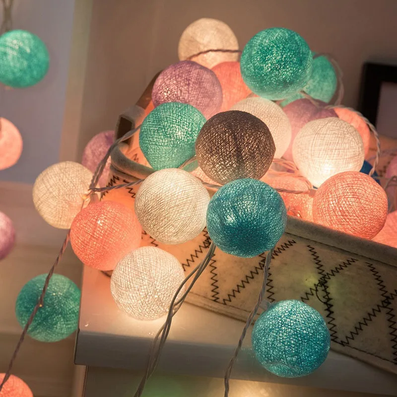 10/20LEDs Cotton Balls String Lights Battery Wedding Party Garland Fairy Lights Christmas Decorations for Home Bedroom Camping
10/20LEDs Cotton Balls String Lights Battery Wedding Party Garland Fairy Lights Christmas Decorations for Home Bedroom Camping