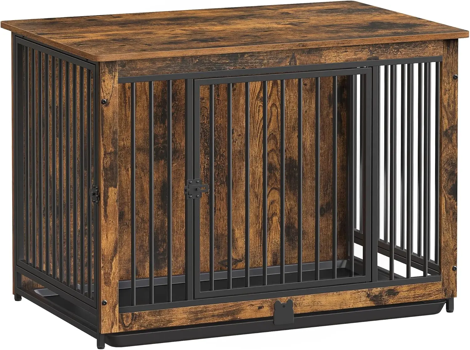 Dog Crate Furniture, 38 Inches Dog Kennel for Dogs up to 70 lb, with Removable Tray, Heavy-Duty Dog Cage End Table, Double
Dog Crate Furniture, 38 Inches Dog Kennel for Dogs up to 70 lb, with Removable Tray, Heavy-Duty Dog Cage End Table, Double