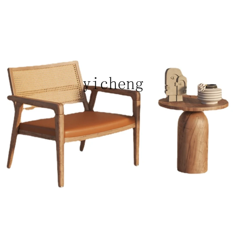 Zc Rattan Single Sofa Bed & Breakfast Balcony Living Room Retro Leisure Chair Solid Wood Sofa Chair
Zc Rattan Single Sofa Bed & Breakfast Balcony Living Room Retro Leisure Chair Solid Wood Sofa Chair