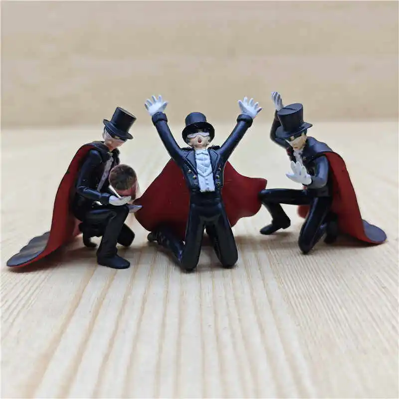 Bandai Sailormoonse Chibi Tuxedo Mask Mini Figure Sitting Posture Miniature Japanese Anime Merchandise Desktop Ornament
Bandai Sailormoonse Chibi Tuxedo Mask Mini Figure Sitting Posture Miniature Japanese Anime Merchandise Desktop Ornament