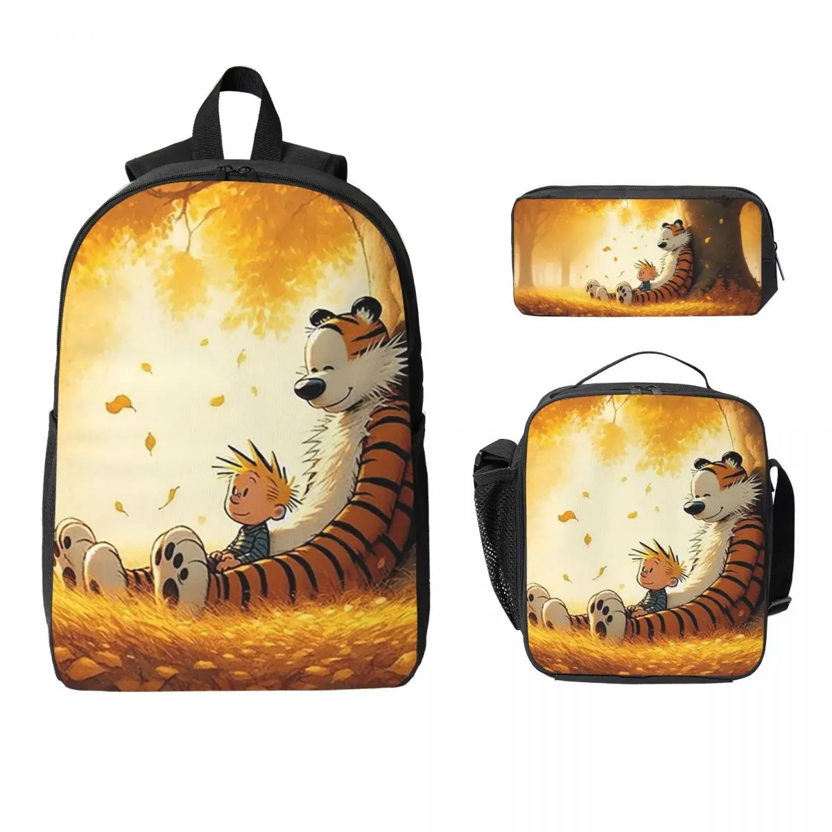 Calvin Hobbes Classic Backpack Boys Girls BookBag School Bag Laptop Shoulder Bags 3ps Insulated Lunch Bag Pencil Case
Calvin Hobbes Classic Backpack Boys Girls BookBag School Bag Laptop Shoulder Bags 3ps Insulated Lunch Bag Pencil Case
