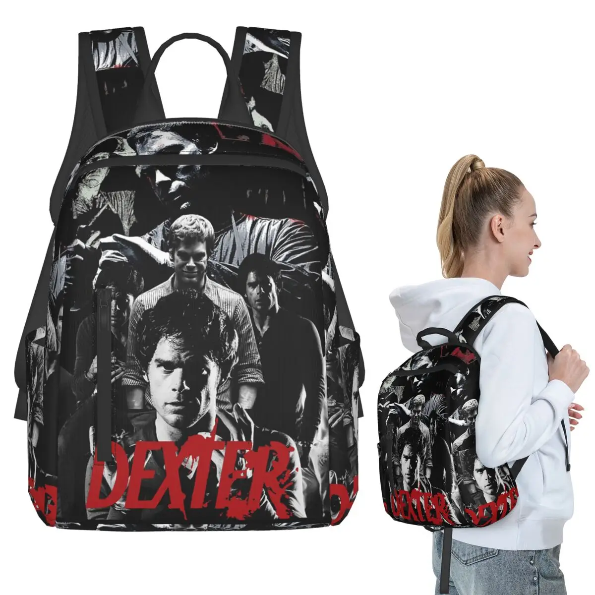 Рюкзак Dexter Morgan Movies, студенческая сумка для книг для мальчиков и девочек, детская школьная сумка, компьютерные сумки на плечо для мужчин и женщин
Рюкзак Dexter Morgan Movies, студенческая сумка для книг для мальчиков и девочек, детская школьная сумка, компьютерные сумки на плечо для мужчин и женщин