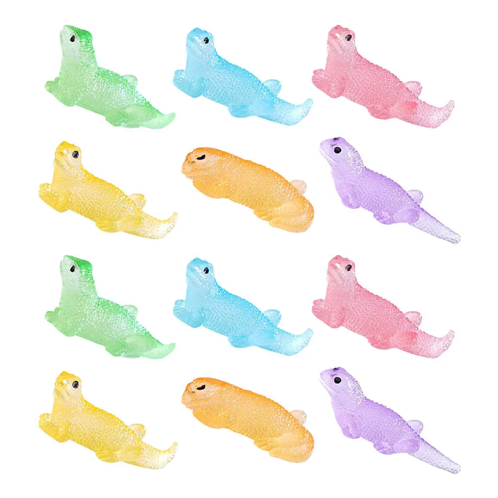 15Pcs Glow in Dark Mini Resin Lizard Ornaments Luminous Miniature Fairy Garden Micro Landscape Decorations Tiny Lizard Figurines 
15Pcs Glow in Dark Mini Resin Lizard Ornaments Luminous Miniature Fairy Garden Micro Landscape Decorations Tiny Lizard Figurines