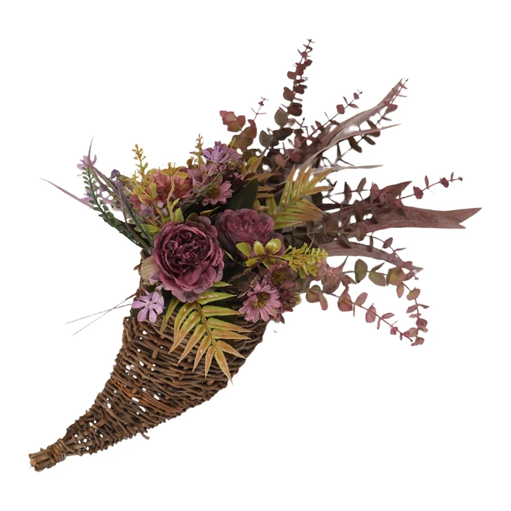 Artificial Flower Ox Autumn Decor with For Horn Vine and Daisy Pendant for Thanksgiving Home and Fall Season Centerpiece
Artificial Flower Ox Autumn Decor with For Horn Vine and Daisy Pendant for Thanksgiving Home and Fall Season Centerpiece