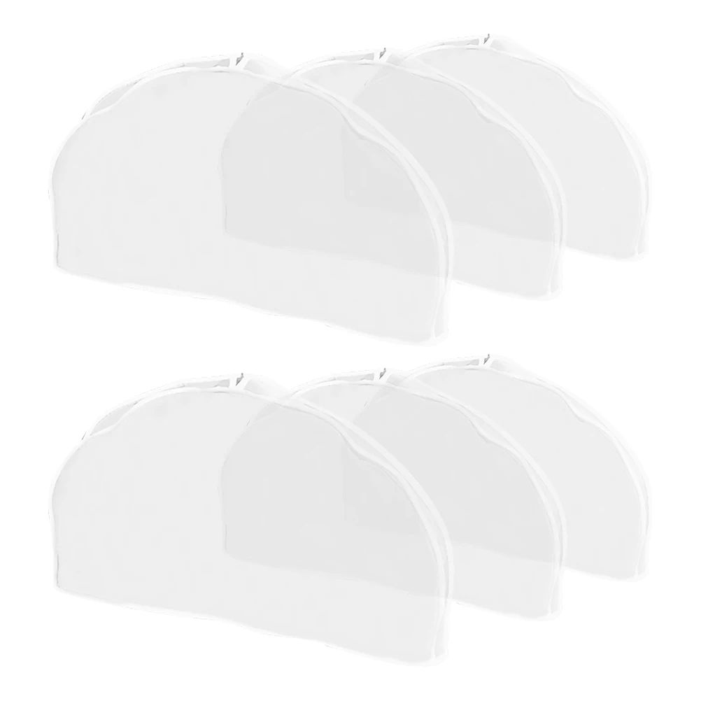 6pcs Dust-proof Shoulder Cover Transparent Plastic Clothes Suit Hanger Garment Supplies Home Clothing Dust Cover Storage Bag
6pcs Dust-proof Shoulder Cover Transparent Plastic Clothes Suit Hanger Garment Supplies Home Clothing Dust Cover Storage Bag