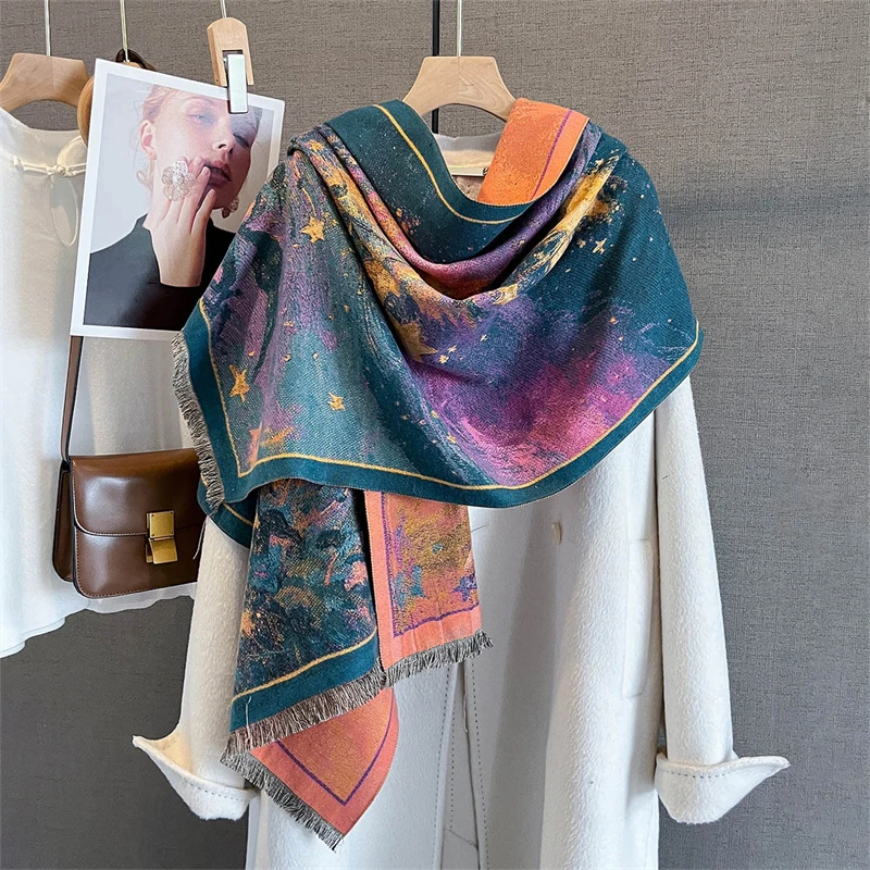 Luxury Quality Cashmere Scarf for Women Thick Warm Winter Blanket Female Pashmina Shawl Wrap Bufanda Poncho Echarpe Stoles
Luxury Quality Cashmere Scarf for Women Thick Warm Winter Blanket Female Pashmina Shawl Wrap Bufanda Poncho Echarpe Stoles
