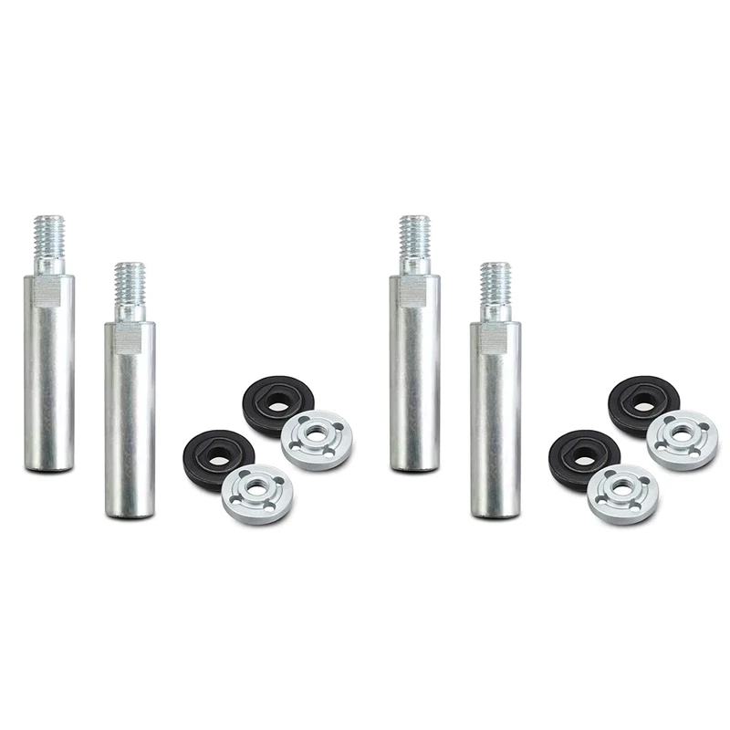 AA01-4X Angle Grinder Extension Connecting Rod,M10 Thread Rotary Polisher Extension Shaft With 8Pcs Flange Lock Nut
AA01-4X Angle Grinder Extension Connecting Rod,M10 Thread Rotary Polisher Extension Shaft With 8Pcs Flange Lock Nut