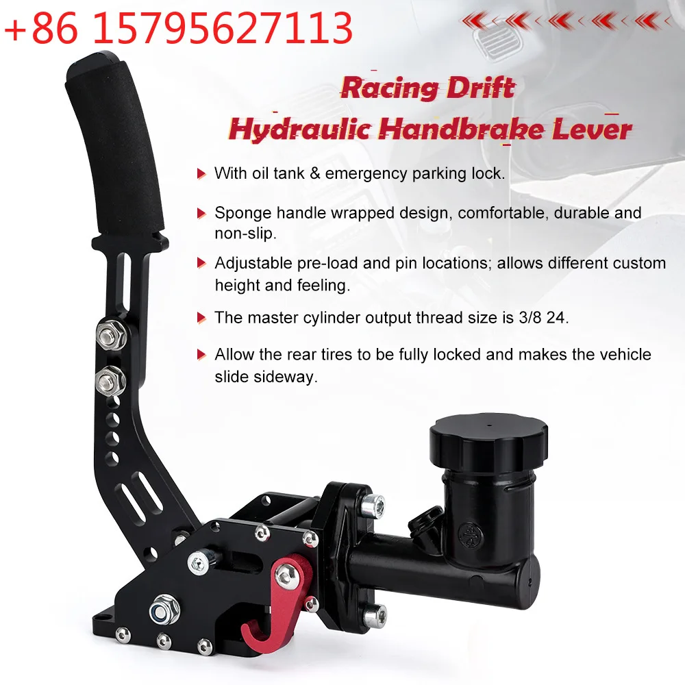 Black Hydraulic Racer E Brakes Drift Pull Hand Brakes with Aluminum Rod Oil Tank Cylinder
Black Hydraulic Racer E Brakes Drift Pull Hand Brakes with Aluminum Rod Oil Tank Cylinder