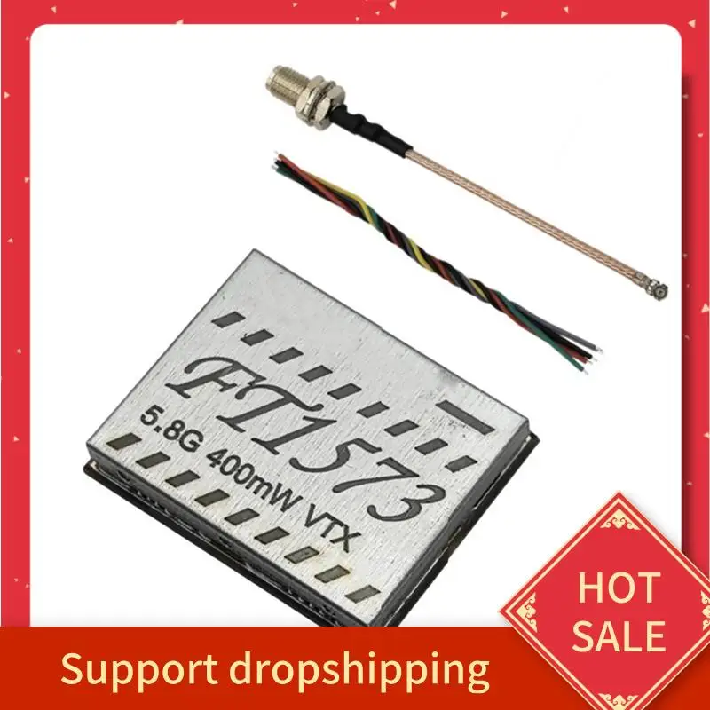 B44C IRC Tramp Protocol OSD Tuned FT1573 5.8G 400Mw 48 Channel Mini Video FPV Transmitter For RC Drones
B44C IRC Tramp Protocol OSD Tuned FT1573 5.8G 400Mw 48 Channel Mini Video FPV Transmitter For RC Drones