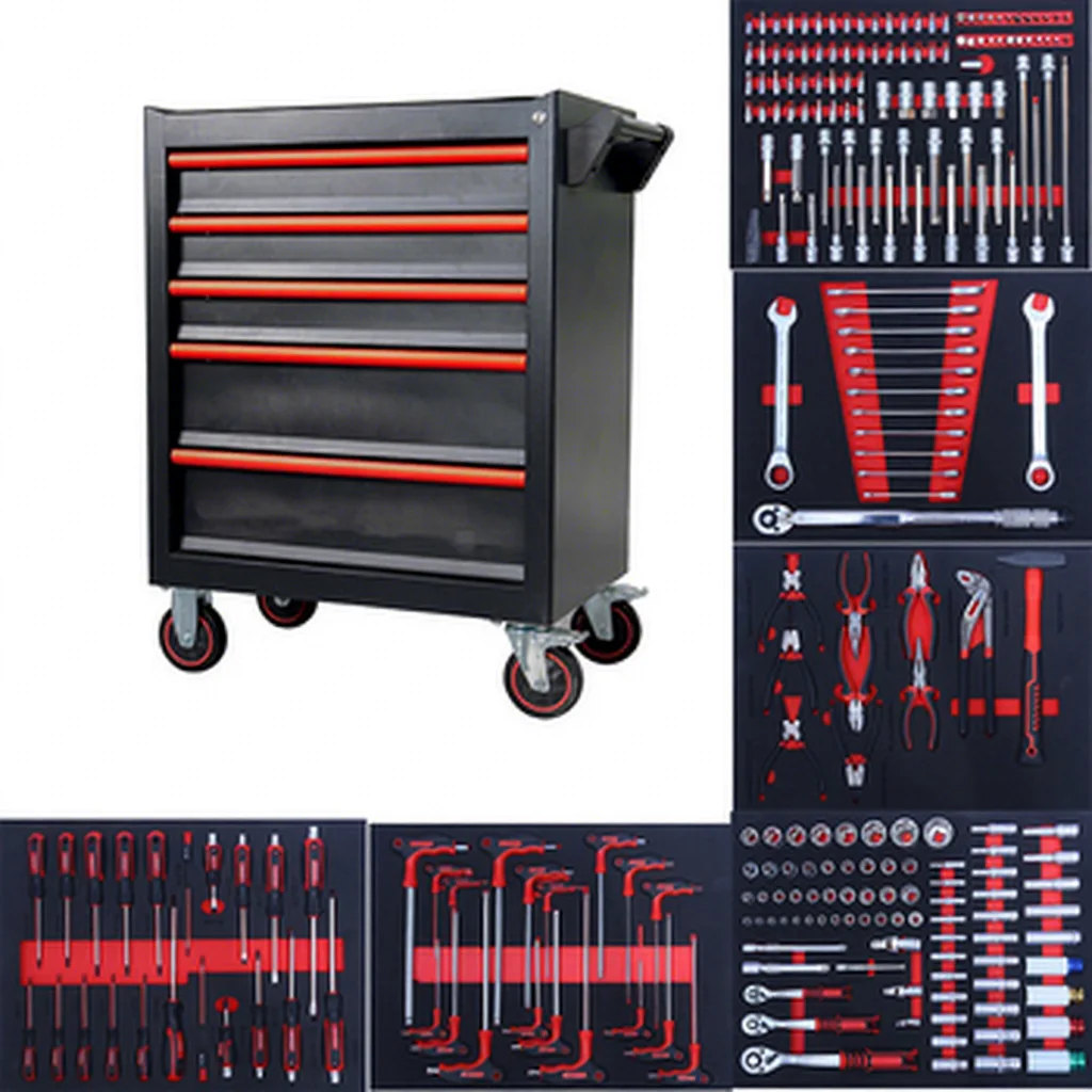 Good Quality Powder Coated Steel Multi-Drawer With Tools Factory OEM Large Capacity Tool Storage Cabinet Tool Cabinets
Good Quality Powder Coated Steel Multi-Drawer With Tools Factory OEM Large Capacity Tool Storage Cabinet Tool Cabinets