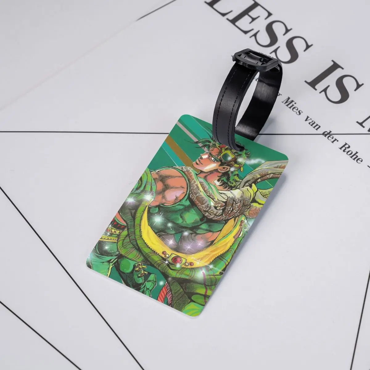 Jojo Bizarre Adventure Joseph Joestar Luggage Tags Suitcase Accessories Travel Baggage Boarding Tag Label Holder ID Name Address
Jojo Bizarre Adventure Joseph Joestar Luggage Tags Suitcase Accessories Travel Baggage Boarding Tag Label Holder ID Name Address