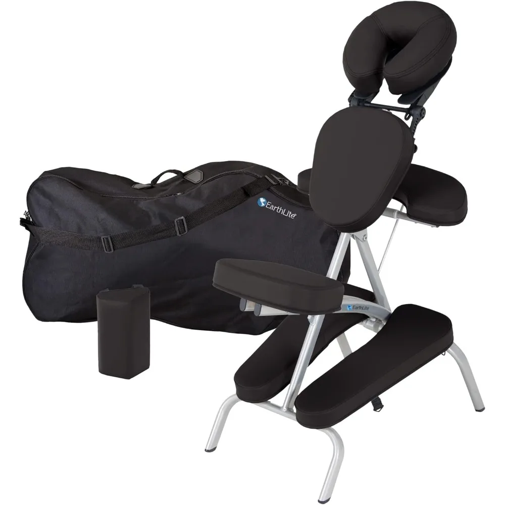 EARTHLITE Portable Massage Chair Package VORTEX - Portable, Compact, Strong and Lightweight incl. Carry Case, Sternum Pad & Stra
EARTHLITE Portable Massage Chair Package VORTEX - Portable, Compact, Strong and Lightweight incl. Carry Case, Sternum Pad & Stra