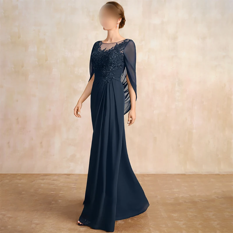 Elegant Lace Wedding Guest Dresses Mother of the Bride Dresses for Wedding Party Long Dress Chiffon Lace Applique Customized
Elegant Lace Wedding Guest Dresses Mother of the Bride Dresses for Wedding Party Long Dress Chiffon Lace Applique Customized