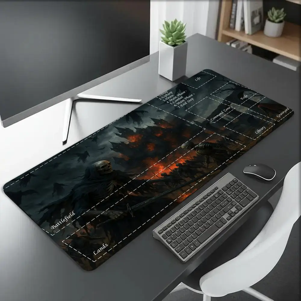 Dark Castle Magic Playmat, Anti-Slip Rubber Card Mat with Edge Locking, MTG Commander Mat, Premium Playmat for PC Accessories
Dark Castle Magic Playmat, Anti-Slip Rubber Card Mat with Edge Locking, MTG Commander Mat, Premium Playmat for PC Accessories